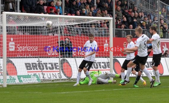 2. Bundesliga SV Sandhausen - TSV 1860 München Hardtwaldstadion Sandhausen 01.03.2014 (© Kraichgausport / Loerz)